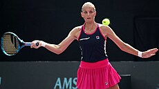 Karolína Plíšková na turnaji v Guadalajaře