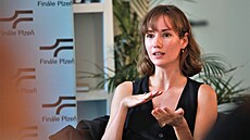 Tiskové konference k 36. ro�níku festivalu Finále se v Plzni ú�astnila i...