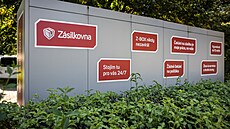 Protest ped sídlem Zásilkovny na praské Balabence (12. záí 2023)