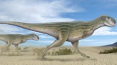 Poslední známý žijící abelisaurid druhu Chenanisaurus barbaricus, formálně...