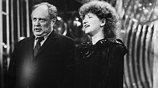 Ji�í Krej�ík a Jaroslava Kretschmerová v po�adu ABECEDA (1986)