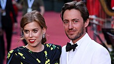 Princezna Beatrice a Edoardo Mapelli Mozzi (Londýn, 14. zá�í 2023)