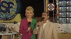 Martina Adamcová a Pavel Zední�ek v po�adu Hry bez hranic