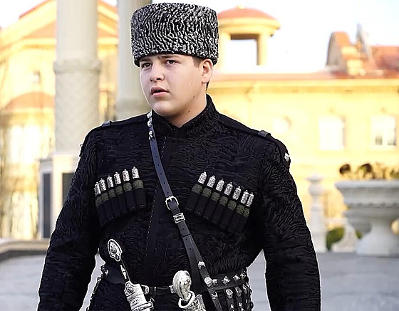 Syn eenského prezidenta Ramzana Kadyrova Adam (24. listopadu 2022)