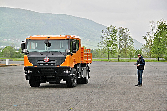 Tatra Trucks vyvíjí vz se systémem automatizovaného ízení