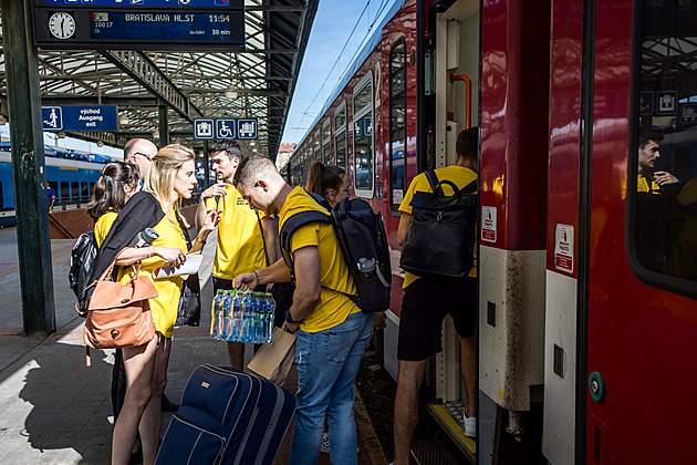 Z Prahy opět vyjede vlak, který odveze Slováky zdarma domů k volbám