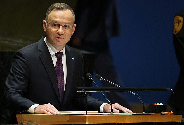 Zelenskyj se při návratu z OSN zastavil v Polsku. Na místní politiky nezbyl čas