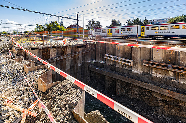 Vlaky zastaví téměř v centru, pardubická zastávka začne sloužit od června