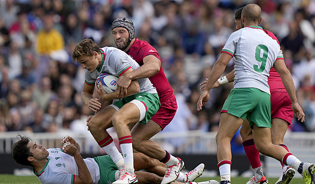 Portugalští ragbisté byli na MS blízko k historické výhře, s Gruzií remizovali