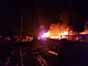 U silnice z Stěpanakertu do města Askeran explodoval sklad pohonných hmot (25....