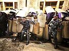 Ázerbájdánská vojenská akce v Karabachu vyvolala v Jerevanu protesty proti...