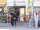 Mu, který byl zejm pod vlivem drog, pobodal v Táborské ulici v Brn...