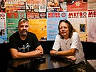 Provozovatel� brn�nsk�ho Metro Music Baru Josef Buchta (vlevo) a Pavel �eho�...