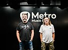 Provozovatel� brn�nsk�ho Metro Music Baru Josef Buchta (vlevo) a Pavel �eho�...