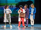 Zl�nsk� divadlo p�ipravilo Poh�dku o stvo�en�. Sn�mek je ze zkou�ky (z��� 2023)