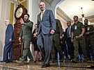 Ukrajinský prezident Volodymyr Zelenskyj na návtv Kongresu a Pentagonu. (21....