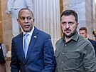 Ukrajinský prezident Volodymyr Zelenskyj na náv�t�v� Kongresu a Pentagonu (21....