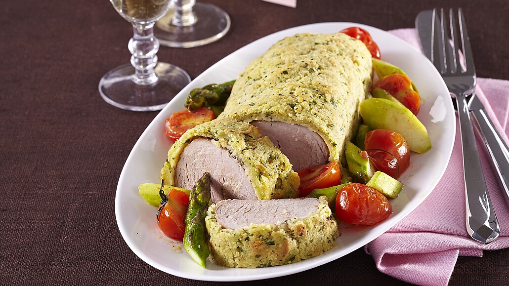 Vepová panenka se zeleným chestem