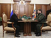 Ruský prezident Vladimir Putin se ve čtvrtek setkal s čečenským vůdcem Ramzanem...