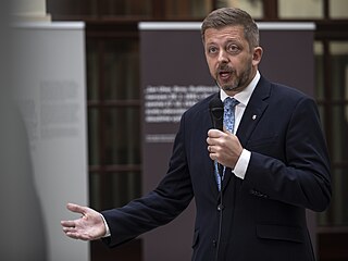 Místopředseda vlády a ministr vnitra Vít Rakušan. (25. září 2023)