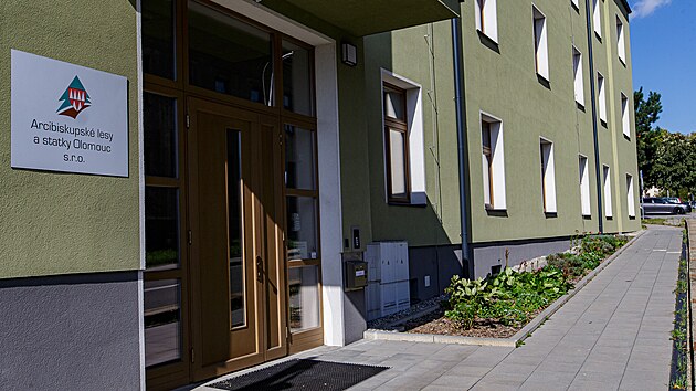 Budova na Svatm Kopeku, kde psob kritizovan centrum socilnch slueb pro vzn.