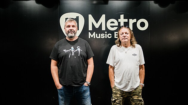 Provozovatel brnnskho Metro Music Baru Josef Buchta (vlevo) a Pavel eho nemaj vyhrann styl, radji szej na kvalitu.