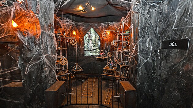 Z�bavn� park Permonium v Oslavanech u Brna otev�r� nov� atrakce pro d�ti.