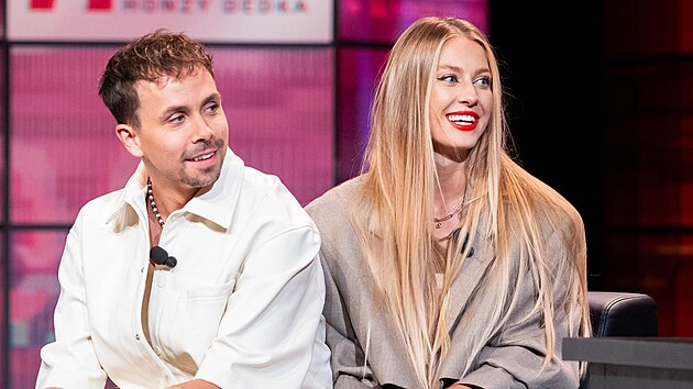 Nat�lie Kotkov� a Petr Lexa v po�adu 7 p�d� Honzy D�dka