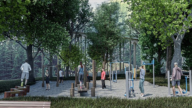 Takto m� podle vizualizac� vypadat po revitalizaci hav��ovsk� park Stromovka.