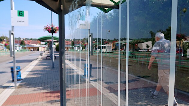 Autobusov terminl v Hoicch (12. z 2023)