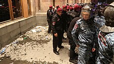 Ázerbájdánská vojenská akce v Karbachu vyvolala v Jerevanu protesty proti...