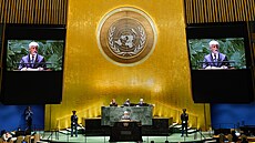 eský prezident Petr Pavel pi projevu ve Valném shromádní OSN (20. záí 2023)