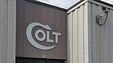 Továrna Colt CZ Group ve West Hartfordu v Connecticutu (22. zá�í 2023)