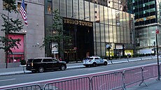 Trump Tower v New Yorku (19. záí 2023)