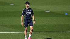 Turecký talent Arda Güler na tréninku Realu Madrid