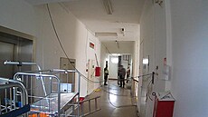Zdrogovaný muž ve Fakultní nemocnici u svaté Anny v Brně poškodil elektrické...