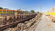 Nová vlaková zastávka Pardubice-centrum vznikne do ervna 2024 (21. záí 2023).