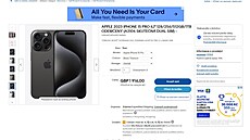 Překupníci nabízí na eBayi nové iPhony za výrazně vyšší ceny.