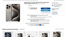 Překupníci nabízejí na eBayi nové iPhony za výrazně vyšší ceny.