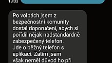 Co ped rokem tvrdil ministr. Ukzka SMS komunikace mezi redaktorem MF DNES a...