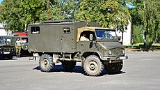 Sraz p�íznivc� vojenské techniky v bývalých klimentovských kasárnách. I tady se...