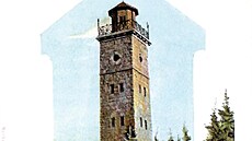 Rozhledna Pajndl nad Nejdkem a socha legendárního ochránce Gut�toka