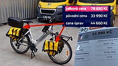 Česká Pošta obdrží bizarní elektrokola. Nemají ani dostatečnou nostnost