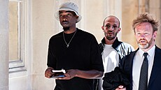 Francouzský raper Mohamed Sylla, alias MHD, mí�í k soudu. (4. 9. 2023)