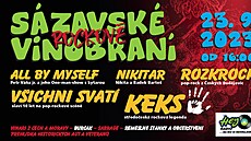 5. ročník Sázavského Rockového Vinobraní startuje tradičním koncertem Keks!