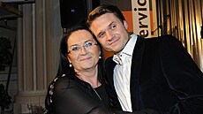 eský slavík 2012: Hana Gregorová a její syn Ondej Brzobohatý