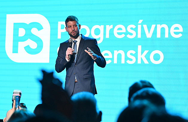 Progresivní Slovensko podle prvních odhadů vyhrálo před Ficovým Směrem