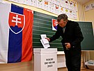 Volby do slovenského parlamentu v obci Trenianske Stankovce na Slovensku (30....