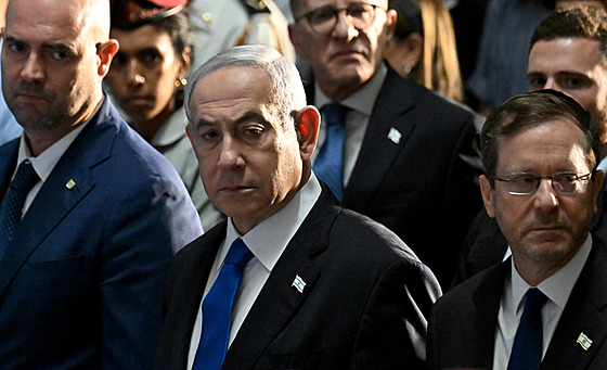 Izraelský premiér Benjamin Netanjahu (26. záí 2023)