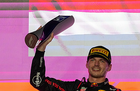 Max Verstappen, vítz Velké ceny Kataru